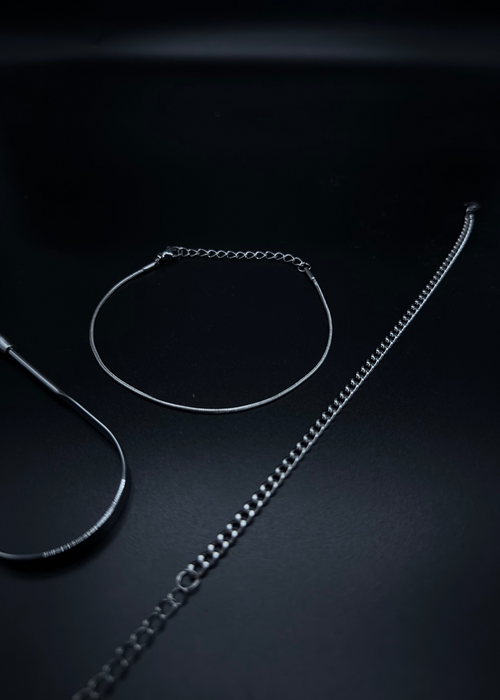 2mm Silver Snake Bracelet