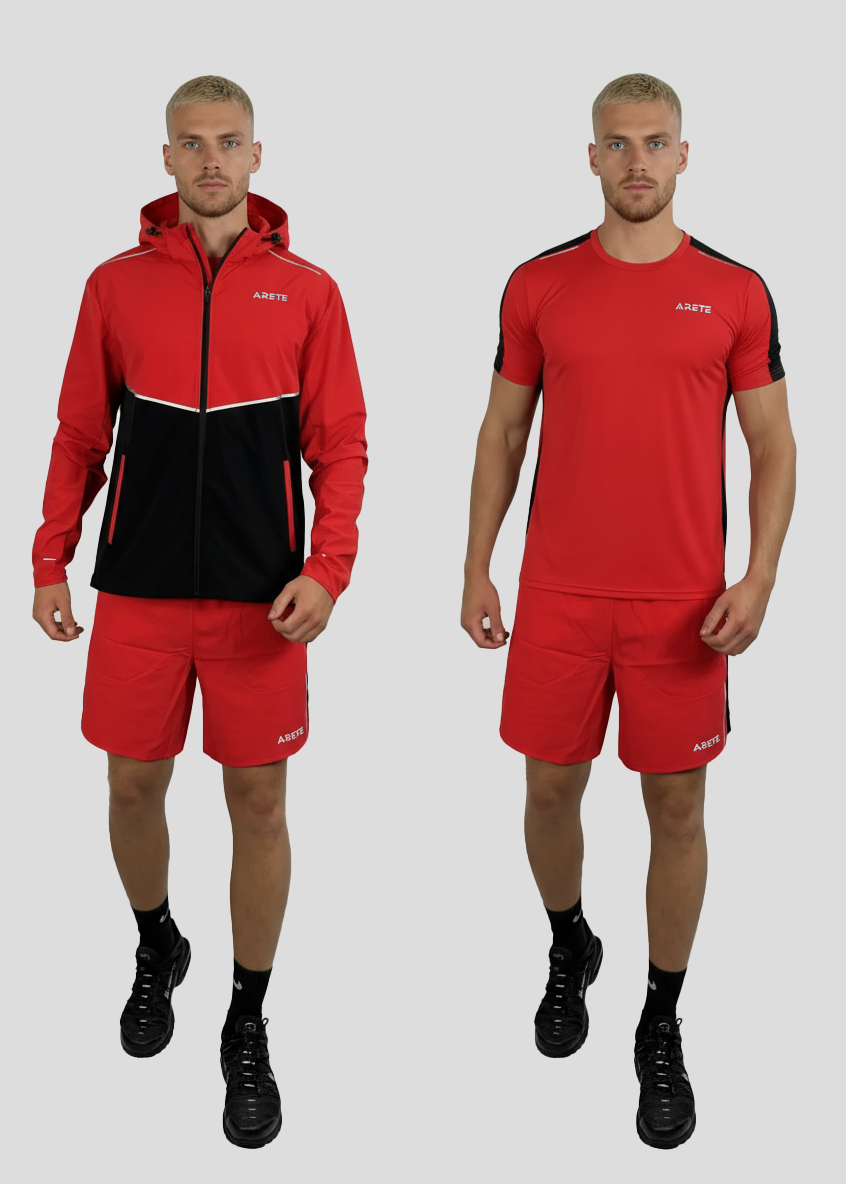 Arete Swift 3-Piece Set - Red / Black