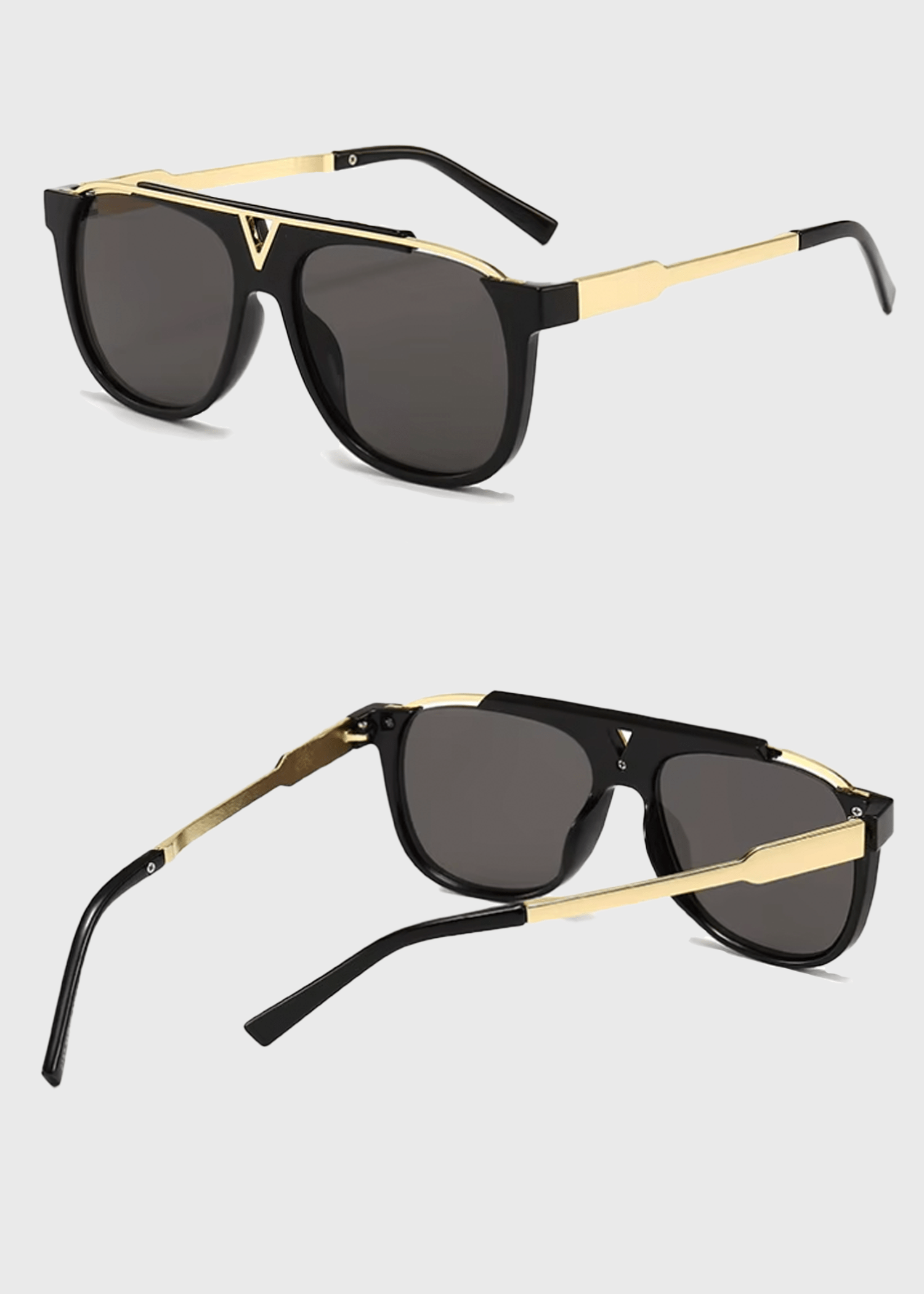 ARETE ACE SUNGLASSES BLACK / GOLD