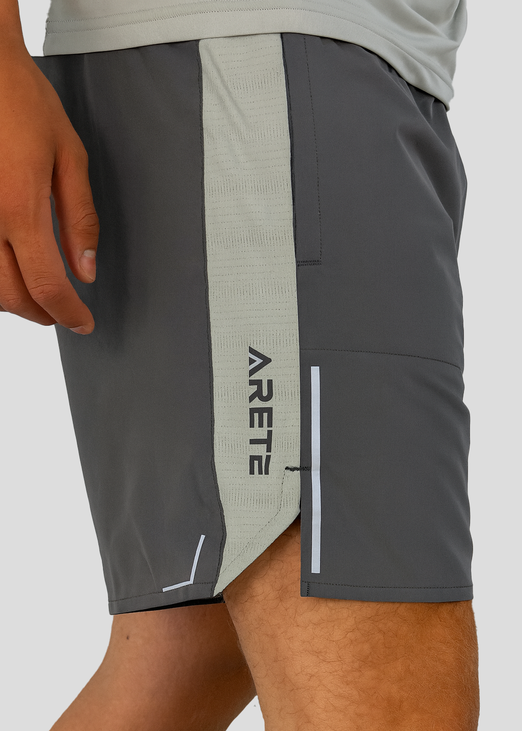 Arete Swift 3.0 Shorts - Grey